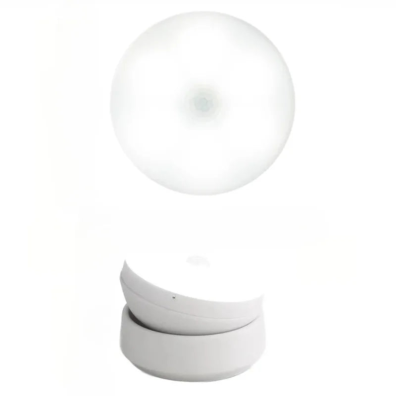 Smart Motion Sensor  Night Light - Hands -Free LED Lighting for any room (USB Rechargeable)