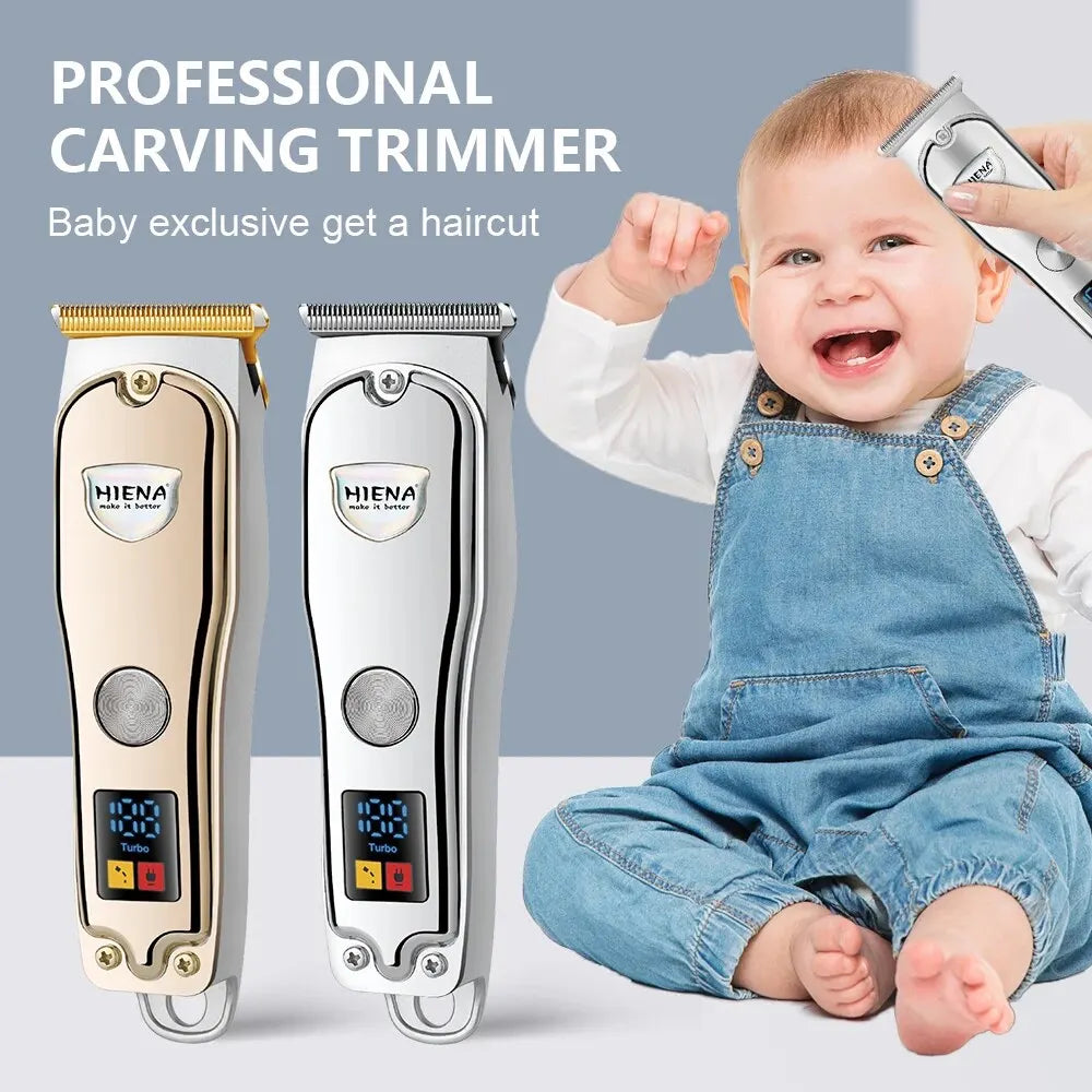 HYN-008 Electric Hair Clipper Professional Hair Cutting Machine Hair Trimmer Cordless USB Rechargeable Men Beard Shaver